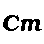 Cm